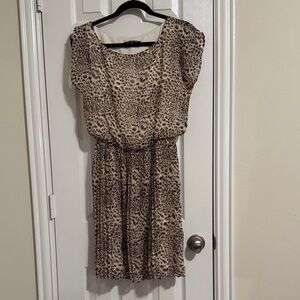 Gianni Bini Animal Print Midi Dress